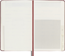 Блокнот Moleskine Passion Wine (PASWINE) 13х21см в подарочной коробке, цвет — винный