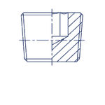 Заглушка NPT 1.1/4"