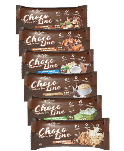 BootyBar Chocolate Line 50гр , Протеиновый батончик