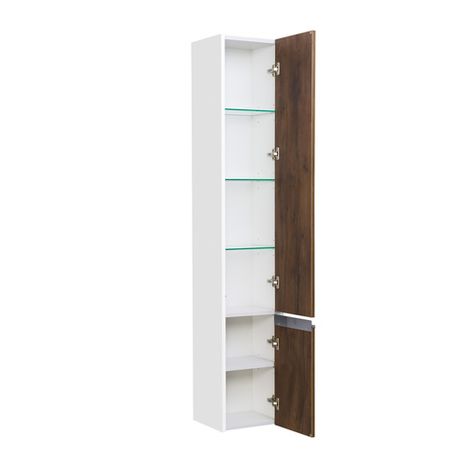 Шкаф пенал в ванную AQUATON Капри правый