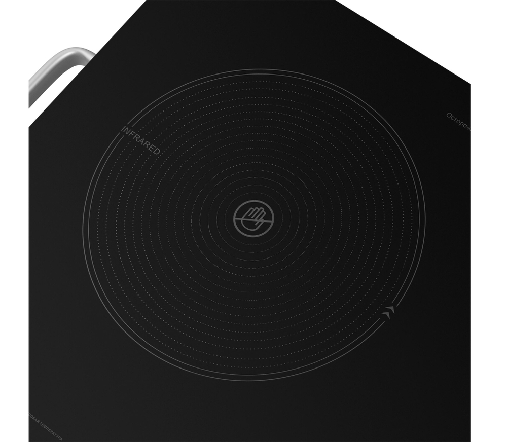 Электрическая стеклокерамическая плитка MAUNFELD EVCE.F592-BK фото 8