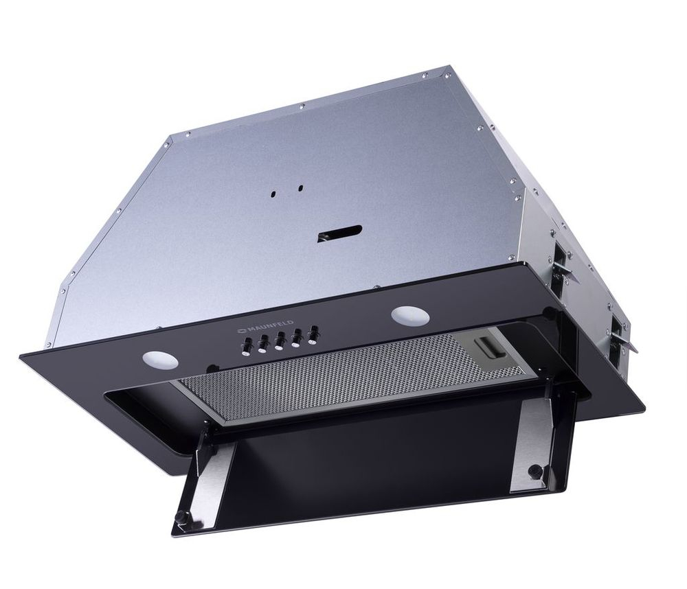 Встраиваемая вытяжка Maunfeld TRAPEZE 601GG BLACK