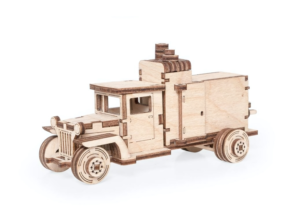 Конструктор Грузовичок ЛТ компрессор (Леммо-Тойс)