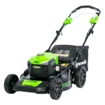 Аккумуляторная газонокосилка Greenworks GD40LM46SP 40В (1 x 6 Ач, ЗУ) нож 46 см, 2506807UF