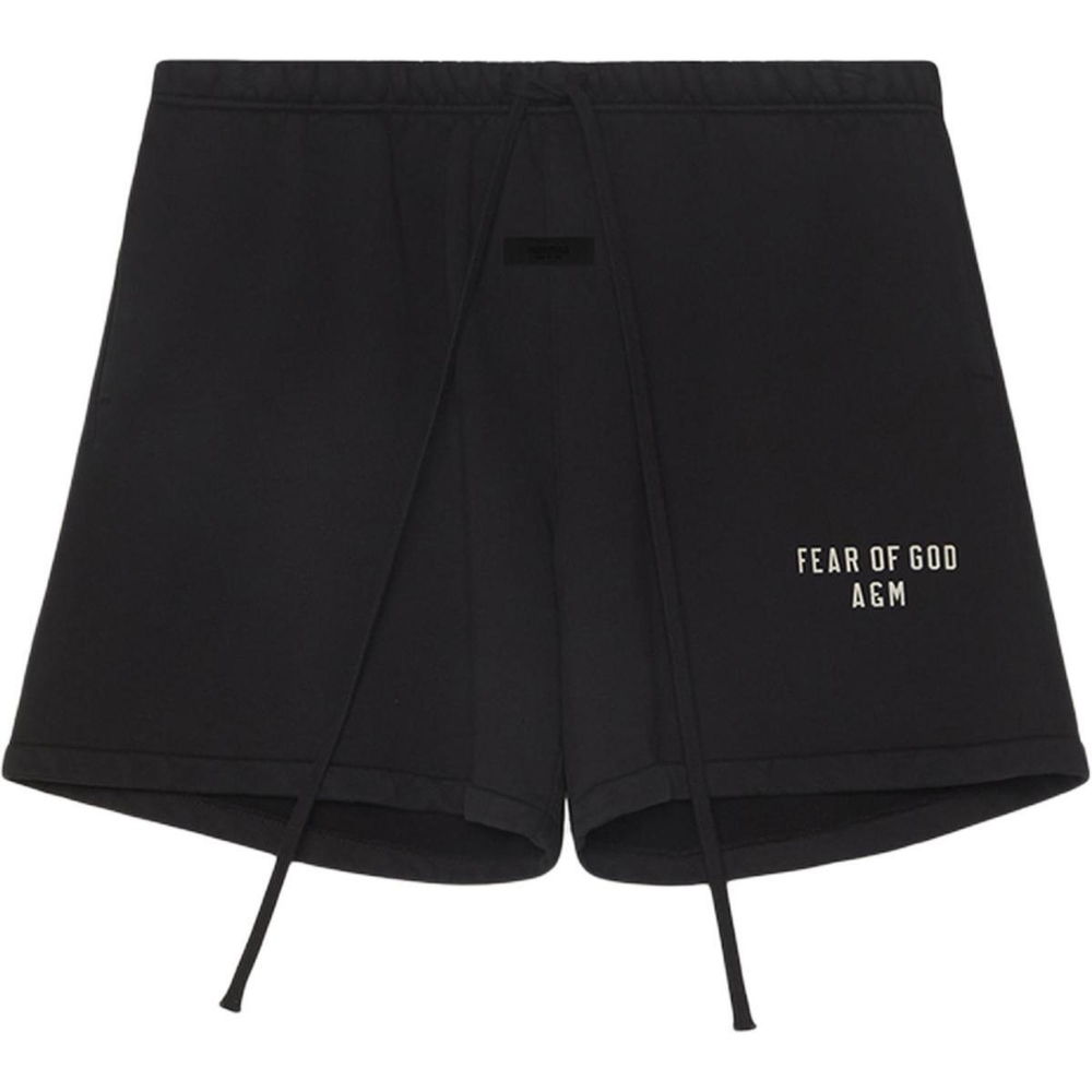 Шорты Fear of God Essentials Black Heavy Fleece Soccer Sweat Shorts /BLACK, 160HO244310F