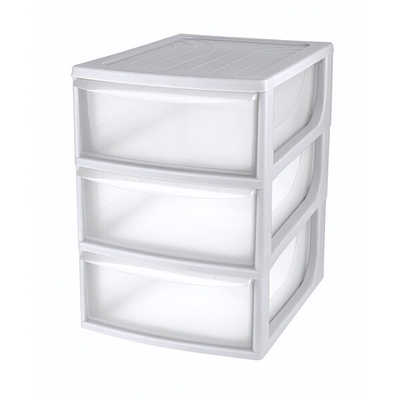 Органайзер, формат а5, 3 ящика, 195х254х264 мм (светло-серый)