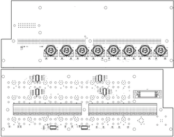 Плата ввода-вывода коммутатора