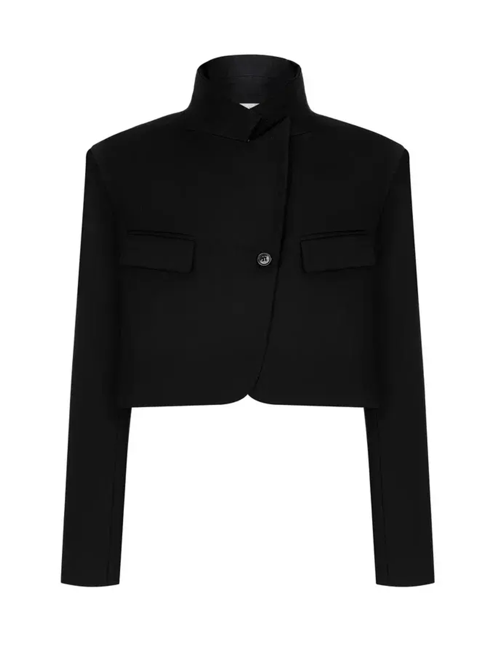 Жакет укороченный not simple, черный