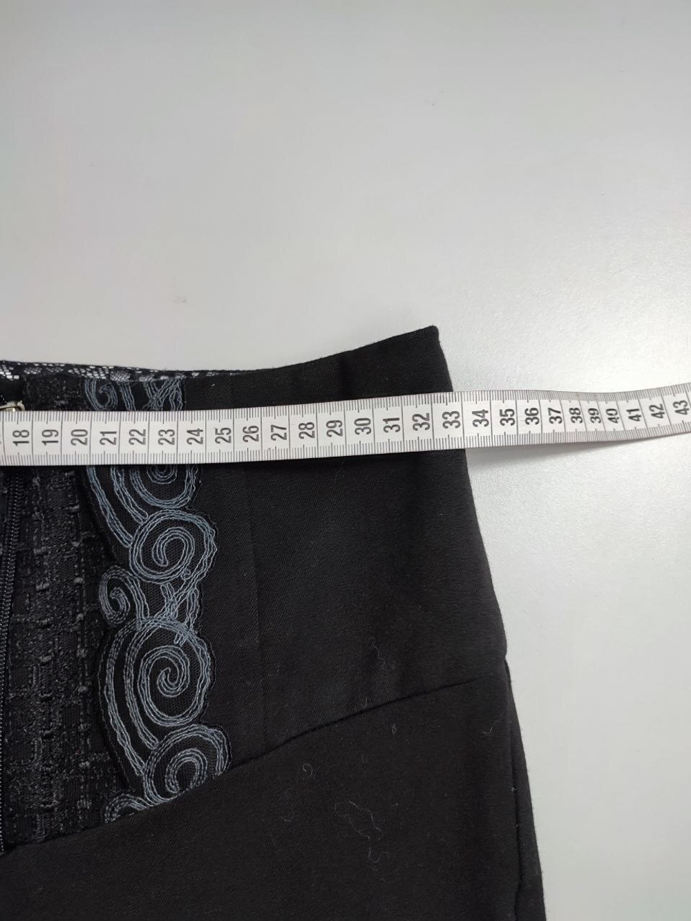 Брюки Mary Mea с ажурной вставкой 44 размер