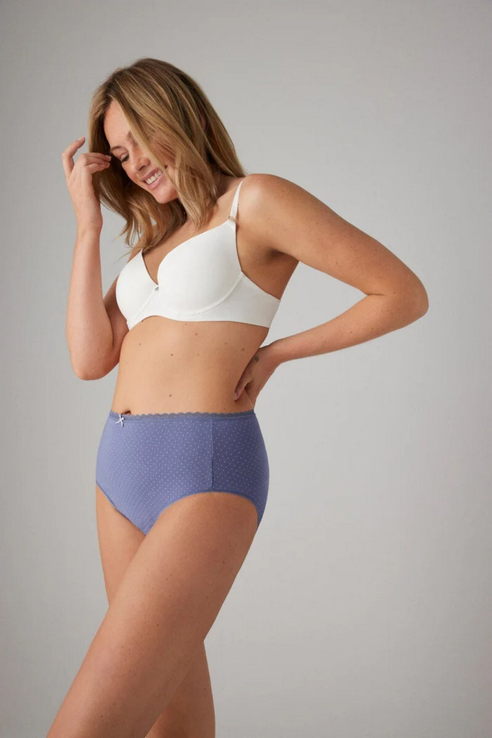 19025 High waist Трусы высокие 2 шт. в упаковке