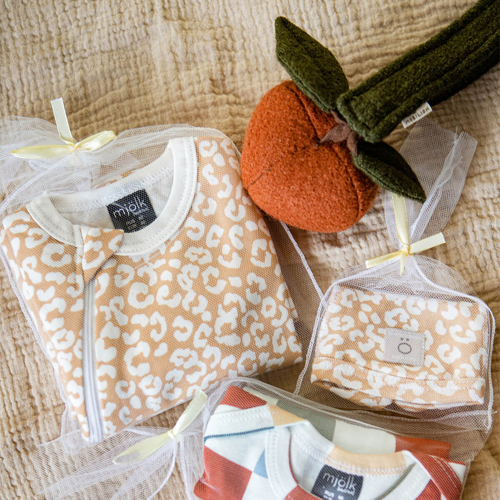 Чепчик Mjölk Sand Leopard