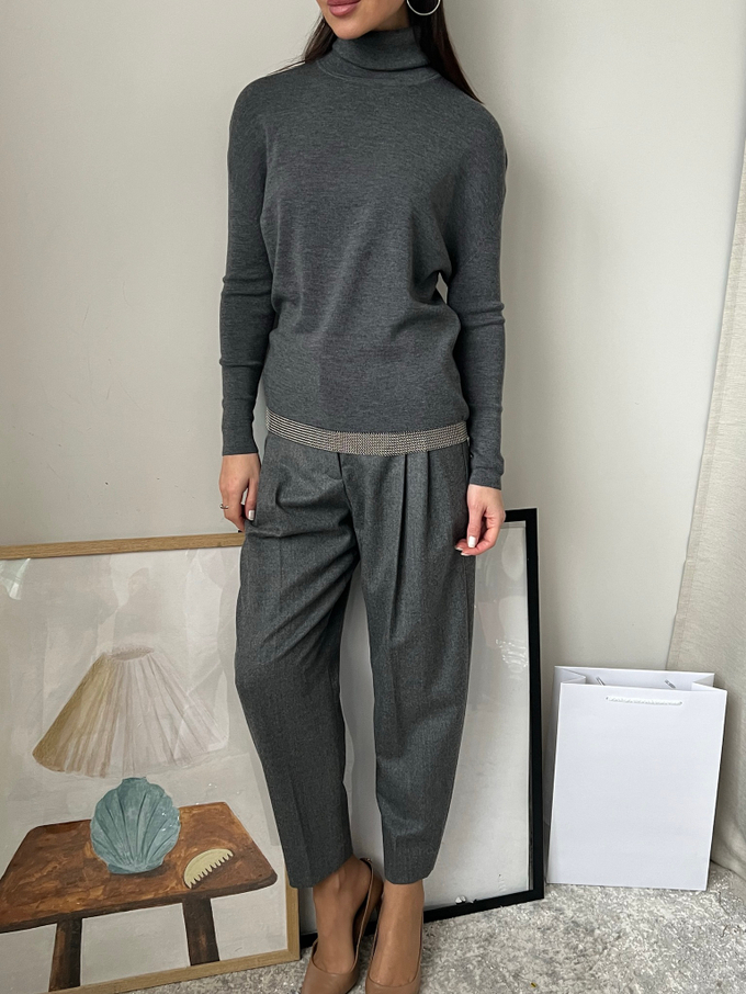 Шерстяная водолазка Barbara Bui, XS