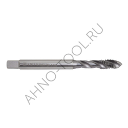 Метчик м/р  М8,0х1,25 Р6М5К5/HSS-E DIN371 TiCN, с винтовой канавкой, ТОЧИНТЕХ