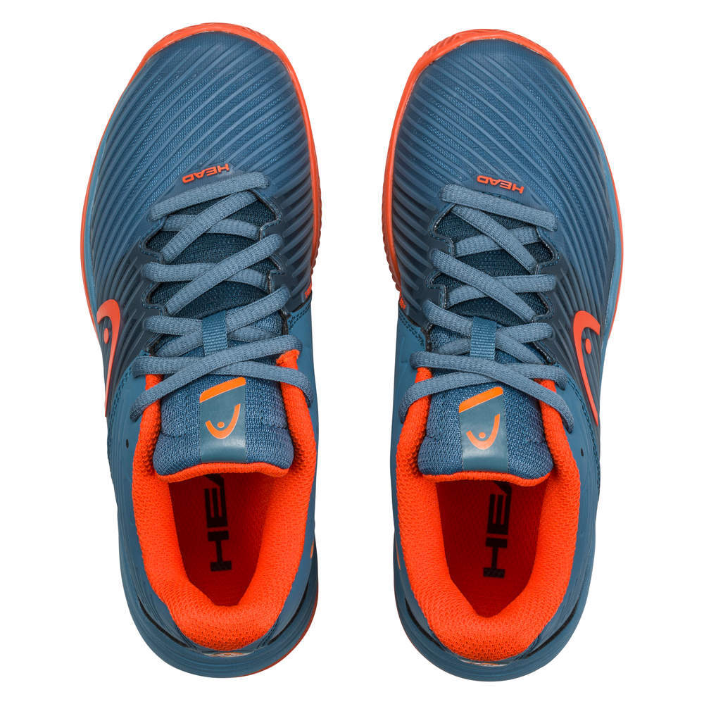 детские Кроссовки теннисные Head Revolt Pro 4.0 Clay Junior - bluestone/orange