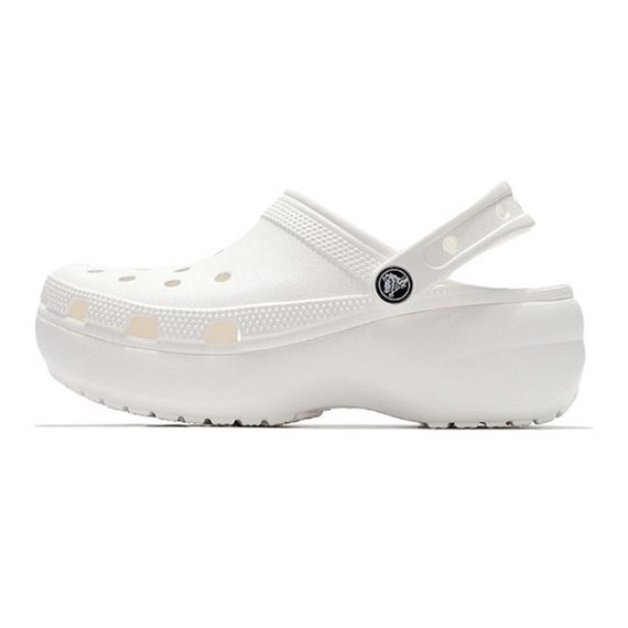 Crocs Classic Platform Clog 'White Green'