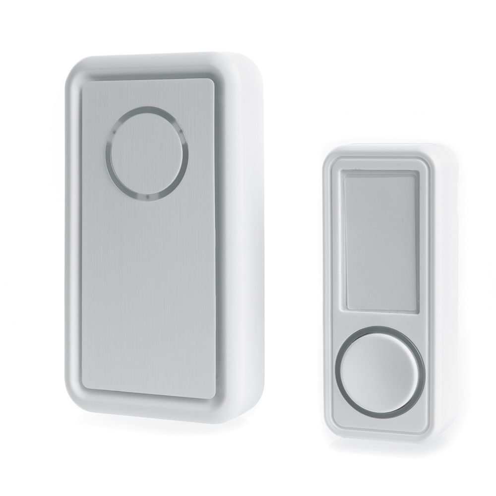 Звонок электрический дверной FERON 18 мелодий, белый Е-379