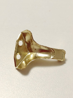 Ножка (уголок) для шкатулки, 4 шт., золото