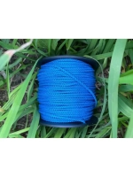 Шнур плетеный CAMPING 2,0 мм, 80 кг, 50 м, синий, катушка