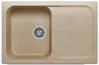 Мойка POLYGRAN ALTO-780 песочный № 302