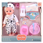 Пупс функциональный с аксессуарами 36см, коробка 168-12B