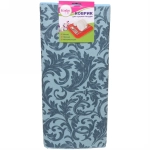 Коврик для сушки посуды 50*90см «Цветочный узор» мятный