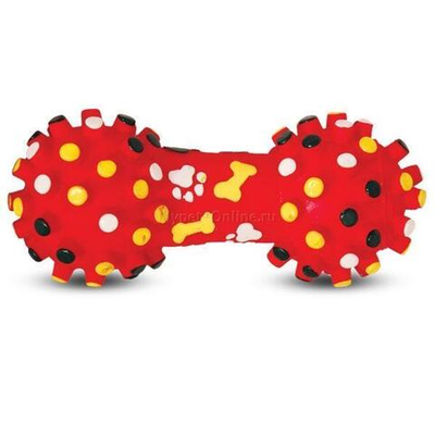 Игрушка для собак "Гантель с шипами", 165мм, Triol