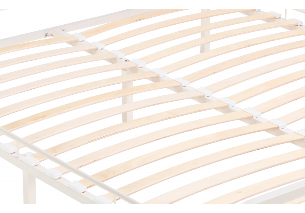 Кровать Woodville Рейк 140х200 белая