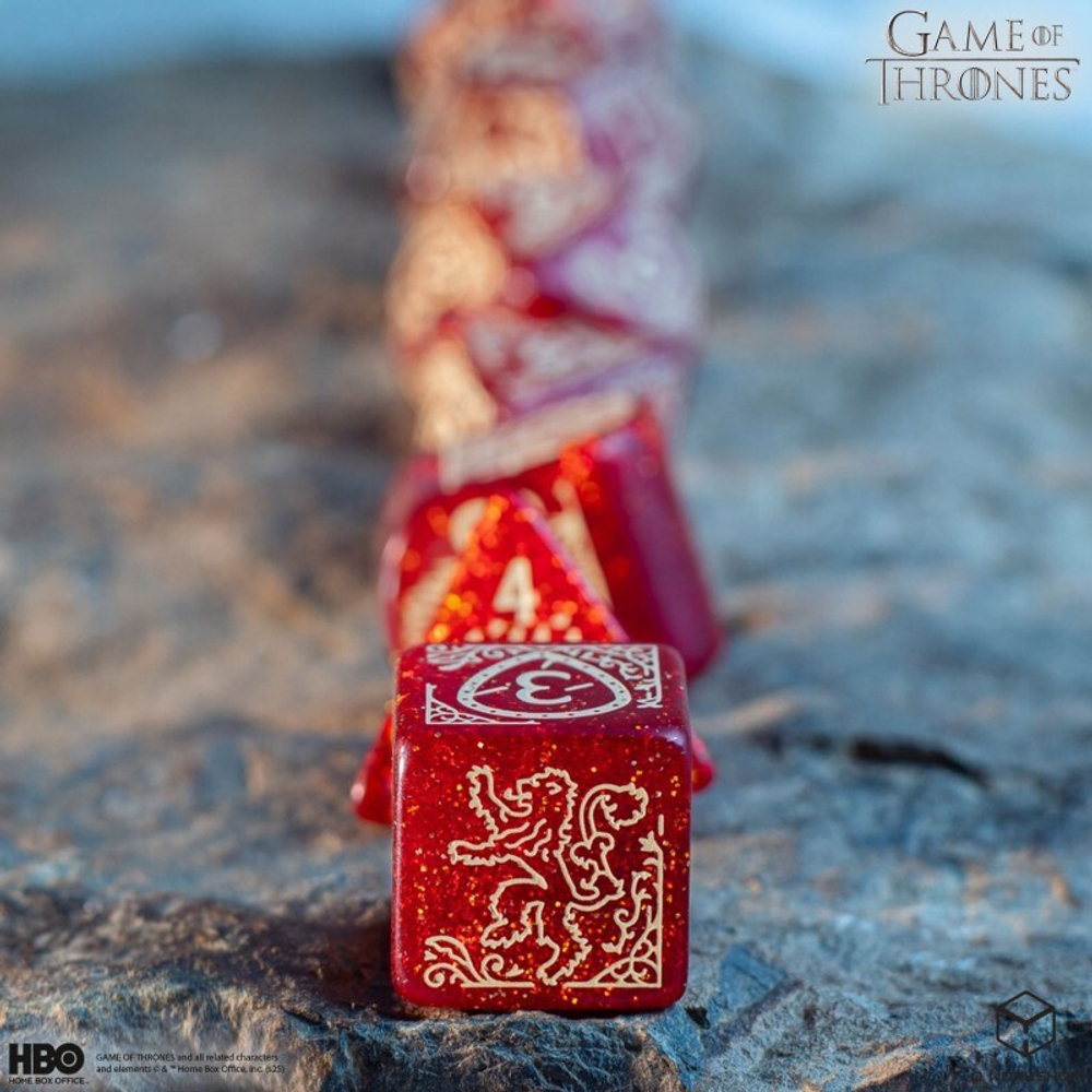 Game of Thrones. Lannister Dice Set