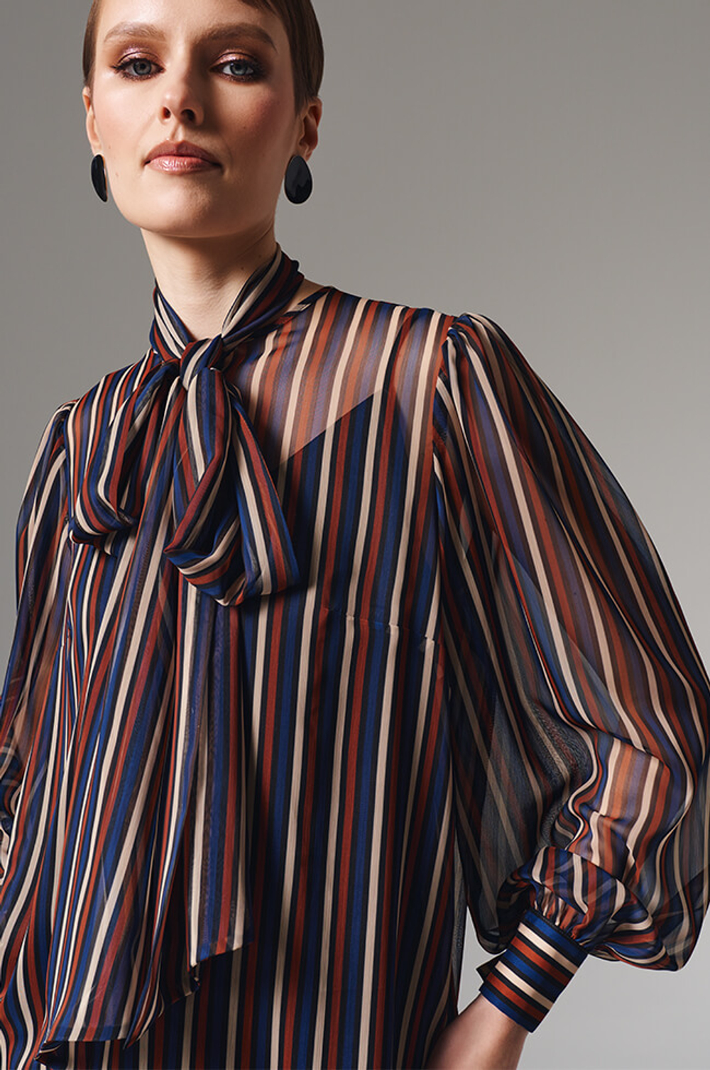 23103 Блузка женская (мультиколор)