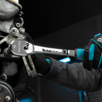 Ключ-трещотка 1/2", CrV, 90 зубьев, усиленный, хром Gross