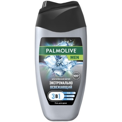 PALMOLIVE MEN гель д/душа 3в1 250мл. (освежающий)Арктич.ветер