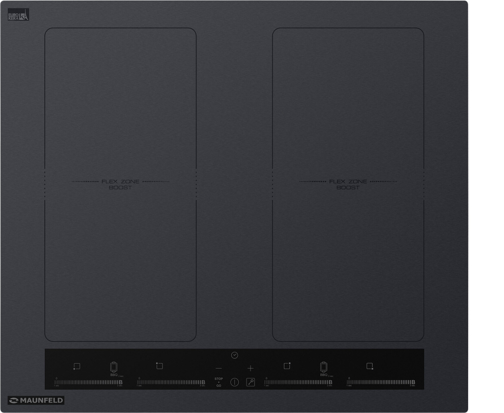Индукционная варочная панель MAUNFELD EVI.594.FL2(S)-GR фото 
