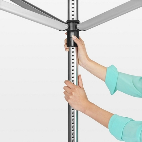 Сушилка Brabantia Lift-O-Matic серый металлик 50м