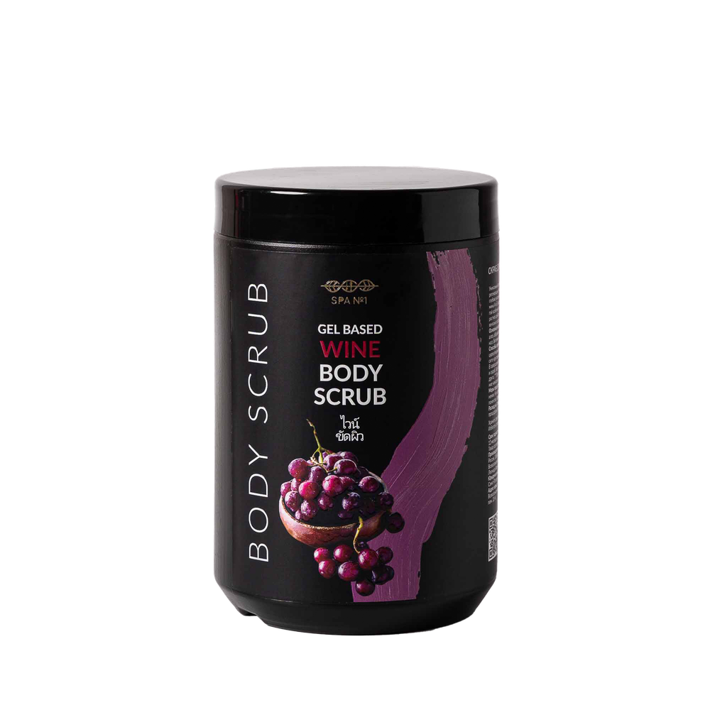 Скраб Вино (на гелевой основе) Spa№1 1000 мл