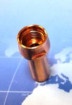 W03X0893-25A Электрод / Катод / Electrode, предназначен для использования в плазмотронах ручной и механизированной плазменной резки LC65, в качестве расходной части Lincoln