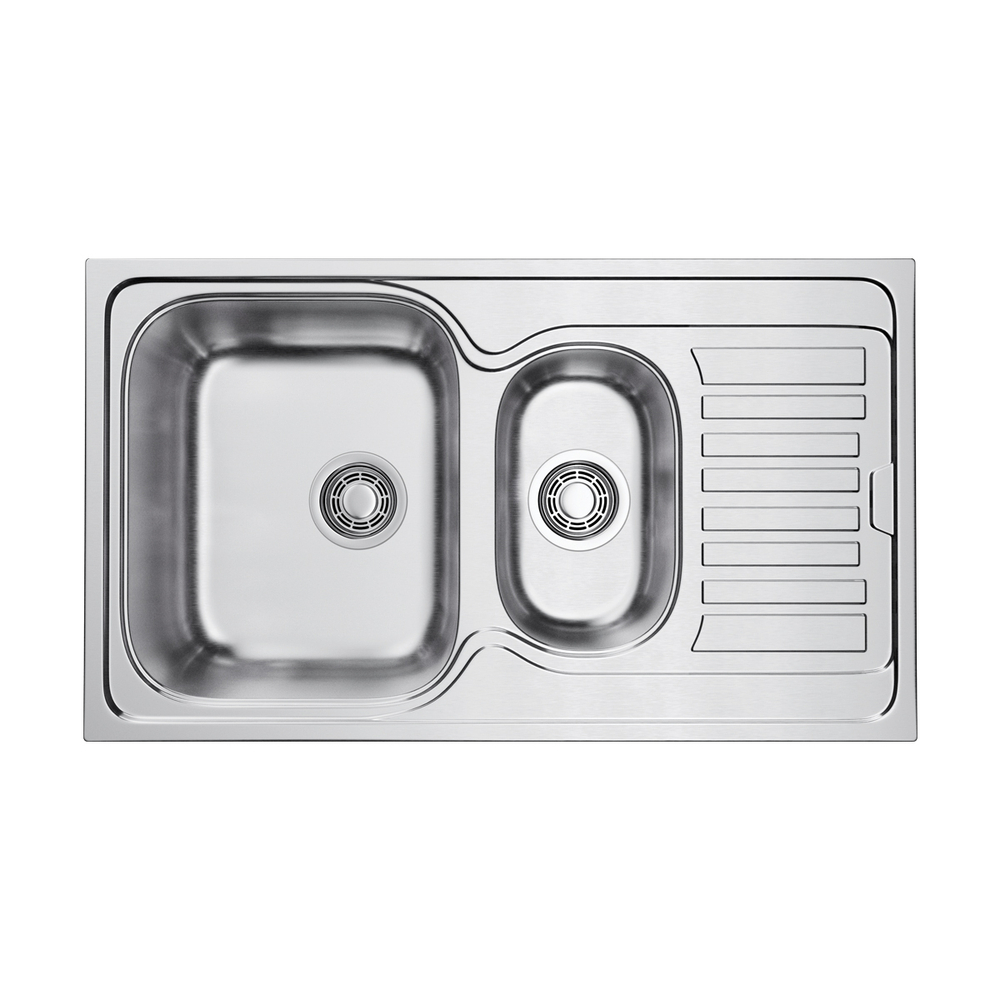 Мойка Omoikiri Kashiogawa 86-2-IN нерж. сталь | Нержавеющая сталь