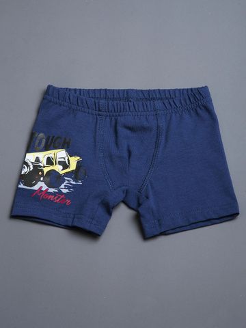 033_НБЛ25 Боксеры удлиненные (трусы) д/м, т.синий