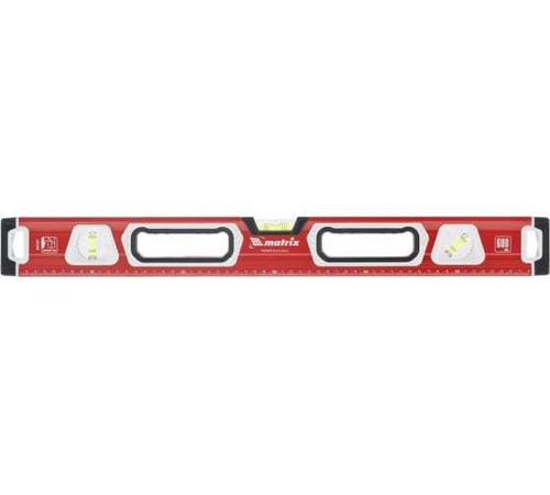 УРОВЕНЬ MATRIX 3 ГЛАЗКА 2 КОМП. РУКОЯТКИ 800ММ 34732