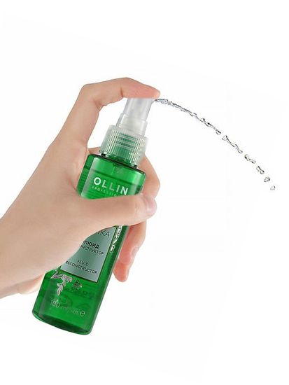 Флюид реконструктор Ollin BioNika для восстановления волос 100 мл.