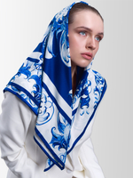 Платок «Гжель»