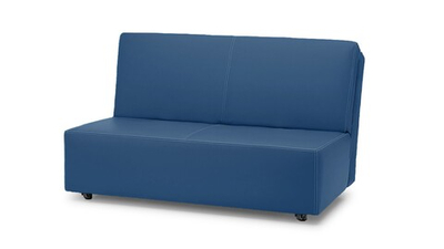 Диван Лорт Galaxy Blue 157*100*86 см, Синий Экокожа Аккордеон Фиеста