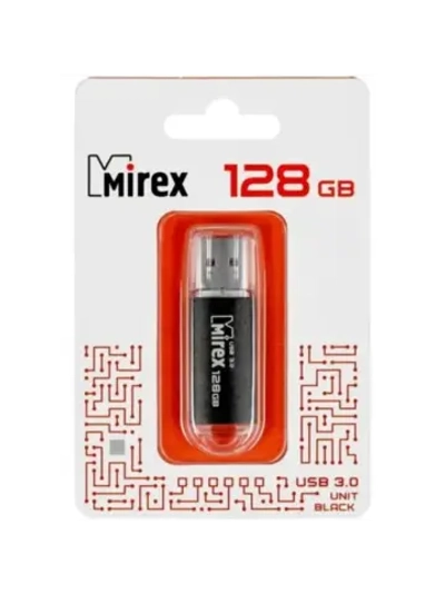 Память USB Flash 128 ГБ Unit 13600-FM3UB128 BLACK