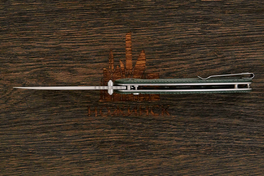 Нож складной CJRB Pyrite Large, клинок 92мм, сталь AR-RPM9, рукоять микарта