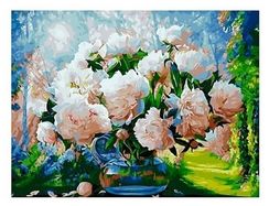 Картина по номерам Восхитительные пионы
