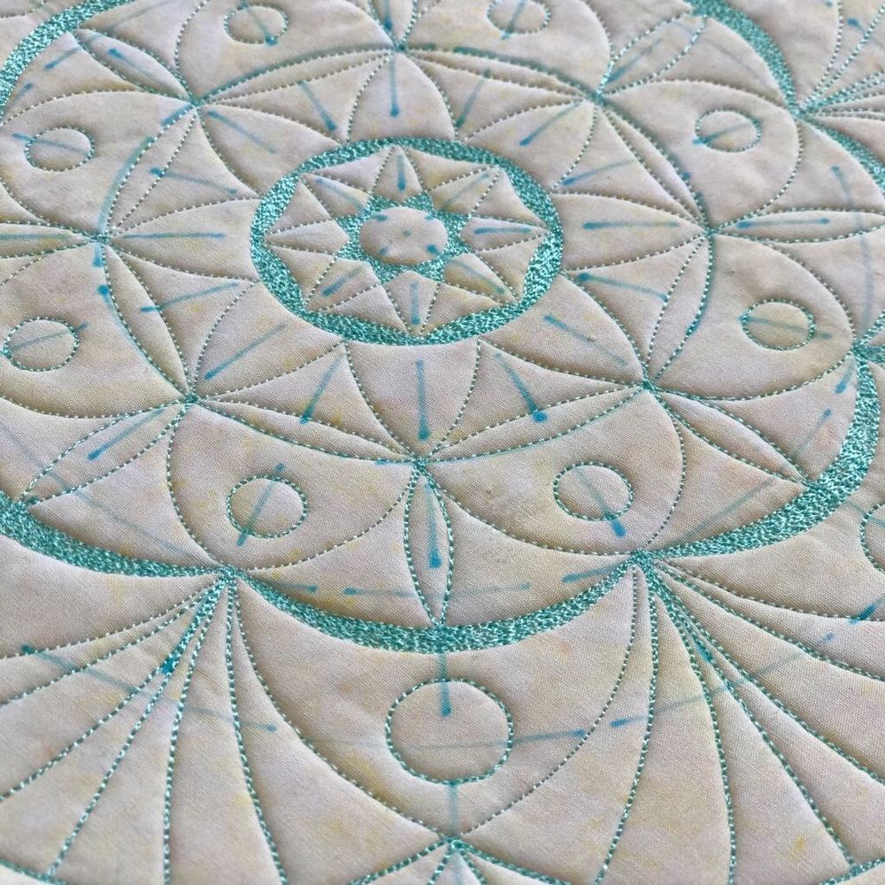 Шаблон для стежки "Мишень" круглая (арт. T39)