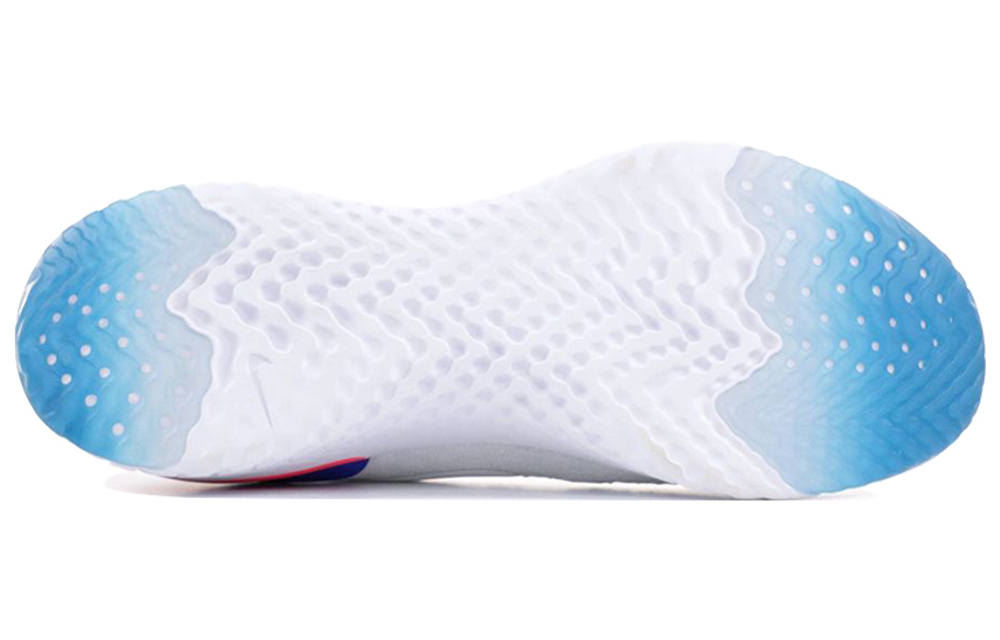 Кроссовки Nike Epic React Flyknit 1 Racer Blue Pink Blast