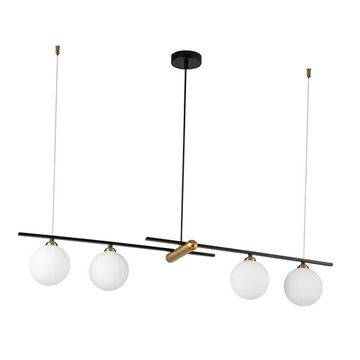 Подвесной светильник 4*G9 V000153 11015/4P Black черный/белый Opaco Indigo