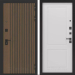 Дверь Входная Бункер BN-02 ФЛ-609 Белый Софт, металлическая