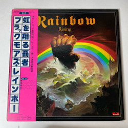 Винтажная виниловая пластинка LP Blackmore's Rainbow Rising (Japan 1976) (Obi) Do You Close Your Eyes