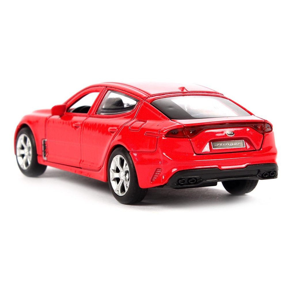 Модель ин. мет. "Kia Stinger" 12см, двер, баг, красн, коробка STINGER-12-RD (Технопарк)